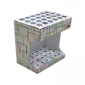 Kundenspezifische Druck-Ausstellungs-Standplatz-Pappe für das Abkühlen von Flaschen