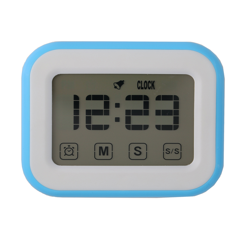 Touch Screen 24 Stunden Meter Gauge Alarm Zweite Zeitschaltuhr mit Magnet Wandbehang