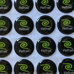 gewölbte Aufkleber des Polyurethanharzes --- 3M starke Kleber-, Wasserbeweis-, UV- und Vergilbungswiderstands-, Digital- oder Silkendruck