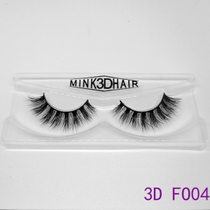 3D High-End-Nerz-Wimpern