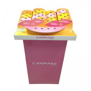 YJ-Anzeigen-Lieferanten-Pop-Papppapier-Ausstellungsstand-gewölbte Karton-Pappe