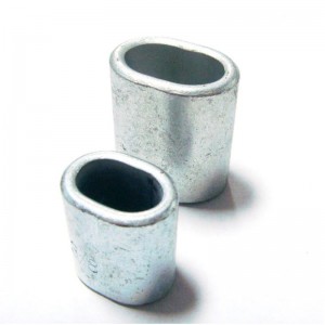 Ovale Presshülse aus Stahl S-506 Nicht konische Hülse