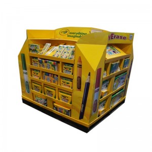 Karton benutzerdefinierte Spielzeug montiert Supermarkt Palette Palettenstand