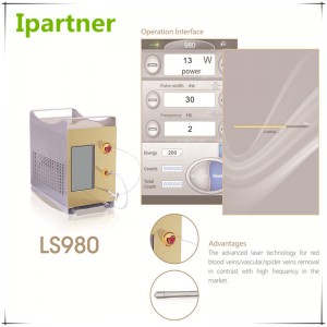 Ipartner LS980 Diodenlaser entlastet das Rötungssystem