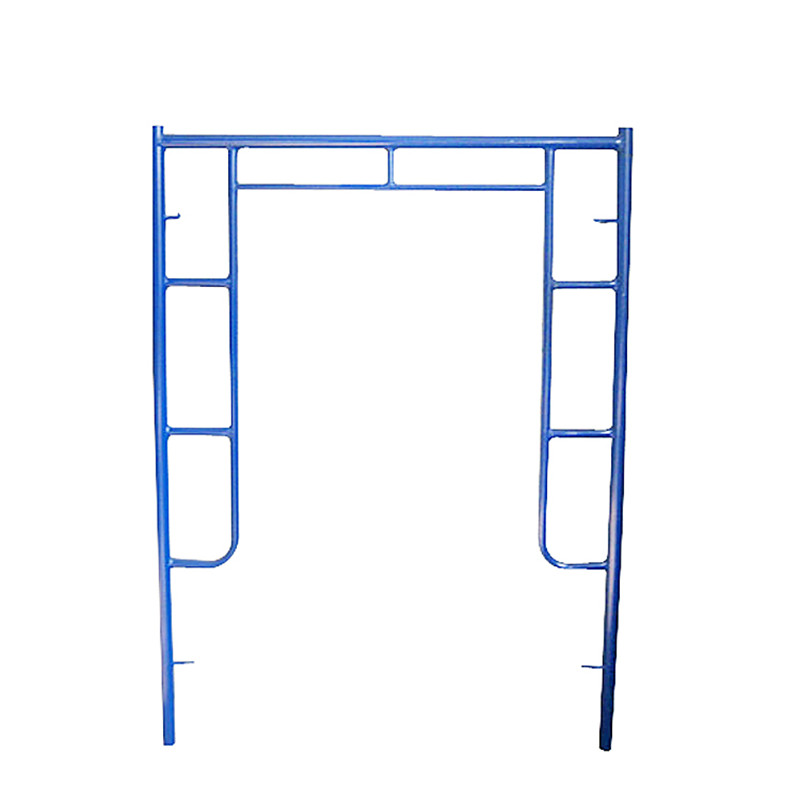 Gerüste gehen durch vertikalen Rahmen gemalt blau 1219 x 1700mm