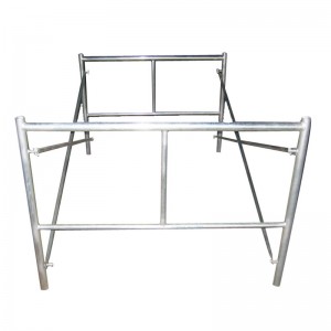 Gerüst Vertikaler Rahmen Zinkplatte 1219 X 914mm