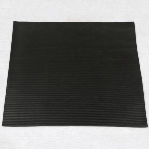 Antistatische Feinrippen-SBR-Gummiplatte für Power Statoins