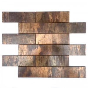 Kupfer Backsplash Mosaikfliese für Badezimmer und Dekoration