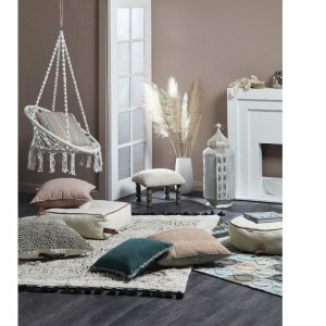 Indoor Outdoor Use Hängesessel Macrame Für Erwachsene Oder Kinder 100% Handgefertigte Tragbare Baumwolle Hängematte