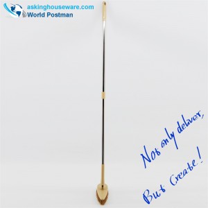 Akbrand Langer Griff Elastische Bodenbürste Dreieckform Kopf