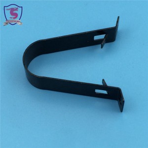 OEM Metallprägung flach Federstahl Kupfer Clip Verschluss