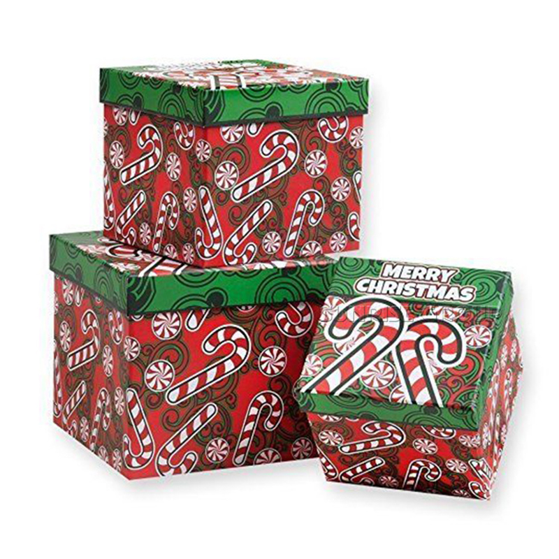 Custom Design Weihnachtsgeschenk Verpackung Tortenschachtel