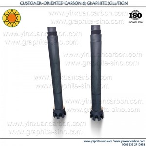 graphit entgasung rotor und schacht