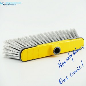 Akbrand-Kunststoffbesen mit harter PP-Borte