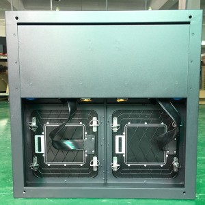 Aluminiumgehäuse IP67 Front-Service-Außenschirm für feste Installation und Vermietung