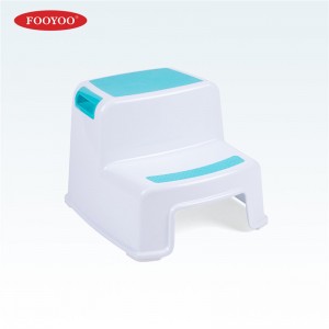 Neue Kinderkindersicherheits-erster doppelter Schritt-Hocker rutschfeste gesicherten Stall