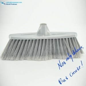 Akbrand Grey Color-Kunststoff-Besenkopf mit langer und dünner Öffnung in Brush Board