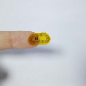 Fabrikpreis Benutzerdefinierte Anti-Metall-NFC / RFID-Tag / Aufkleber / Label Micro kleinste Größe 13,56 MHz passiven RFID-Chip FPC Mini-NFC-Tags Ticker