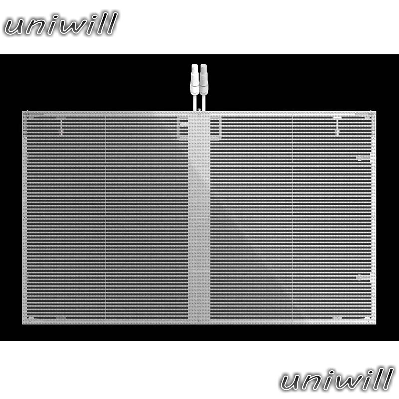 Qualitäts-Hersteller-farbenreiches transparentes LED-Anzeigen- / P3.91-Fensterglasmaschen führte Schirm