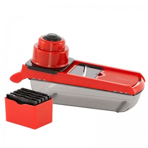 Küche Gemüseschneider Einstellbare Edelstahlklingen Lebensmittel Obst Julienne Slicer Cutter Chopper Reibe