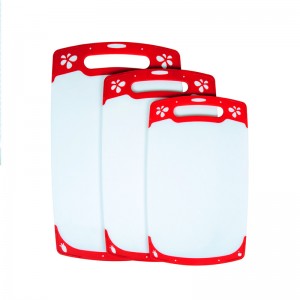 BPA-freies Spülmaschinenfestes Küchenschneidebrett (3-teiliges Set)