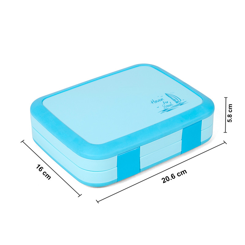 BPA-freier auslaufsicherer Kinder-Bento-Lunchbox-Behälter aus Kunststoff