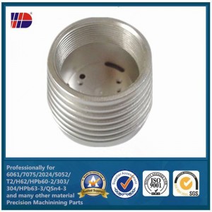 OEM-Drehmaschine CNC-Präzisionsteile Präzision Luft- und Raumfahrt