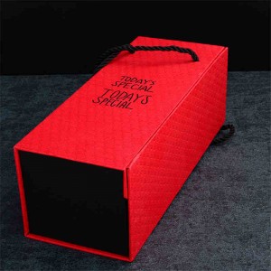 Kundenspezifische Luxusgeschenk-Papier-Pappkartonatte Black Box Packaging