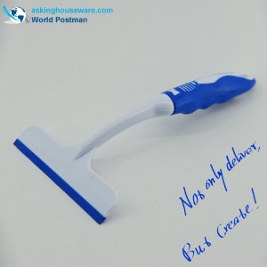 Akbrand Quadratischer Fensterrakel mit weichem TPR-Griff