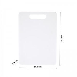 BPA Frei Spülmaschinenfest Durable Weiß Rutschfeste Küche Schneidebrett