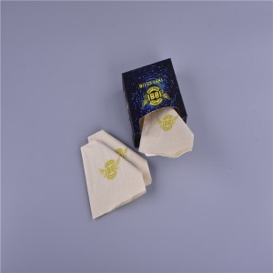 100% Bambuszellstoff 3-Schicht-Schicht Büro- und Hotelanwendung Ungebleichtes reines Bambusweich-Kosmetiktuch