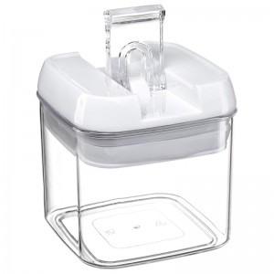 6 Stück BPA-freier Plastikluftdichter Nahrungsmittelgetreide-Vorratsbehälter-Satz