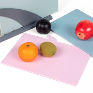 30 * 22.5 * 0.5cm Kunststoff Gemüse Schneidebrett 4-teilig mit Halter