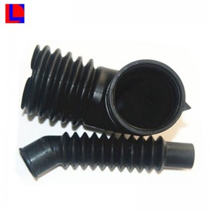 Nach ISO9001 zugelassener schwarzer Silikonkautschukbalg