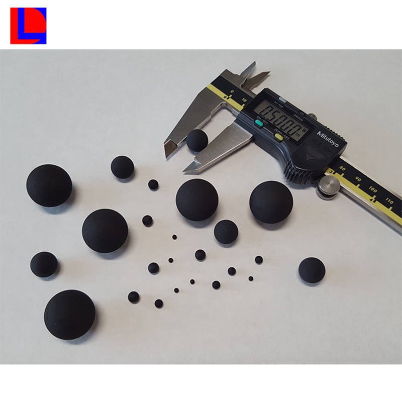 Customed schwarzer massiver EPDM SBR NBR-Gummiball