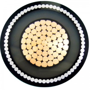 VPE-Isolierung SWA 240mm2 Mv Stromkabel 11KV Kupferleiter