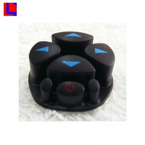 Kundenspezifische billige und langlebige Silikonkautschuk-Tastatur