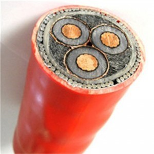 SANS 1339 VPE-isoliertes, 6 mm 3-adriges, geschirmtes Kabel für Bemessungsspannungen 3,8 / 6,6 KV bis 19/33 KV