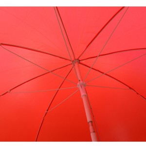 Leichter elastischer Outdoor-Outdoor-Sonnenschirm aus Polyestergewebe