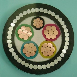 5 Core Copper Xper-Panzerkabel-Feuerbeständigkeit