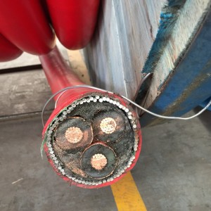 Mittelspannungs-Multi-Core-Panzerkabel mit STA / SWA-Panzer