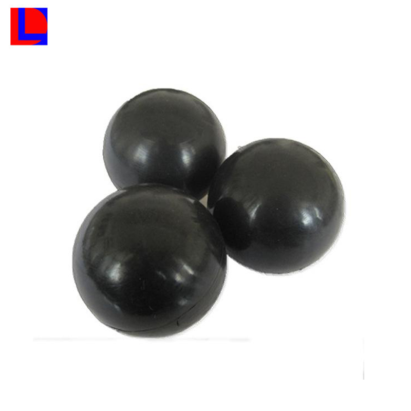 Customed schwarzer massiver EPDM SBR NBR-Gummiball