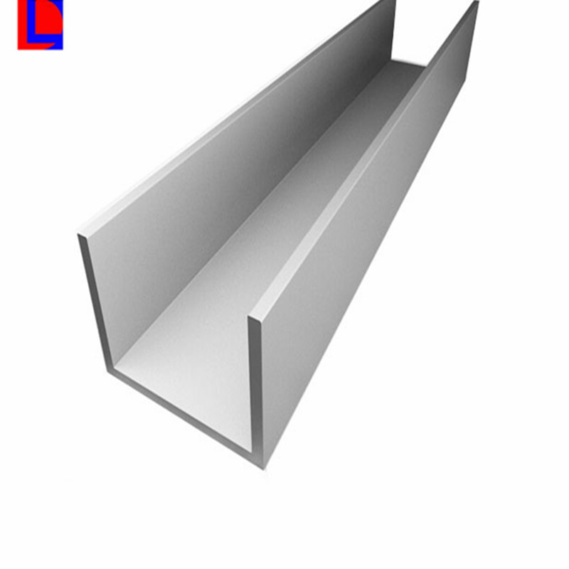 Profil aus eloxiertem Oberflächenprofil u-Kanal-Aluminium
