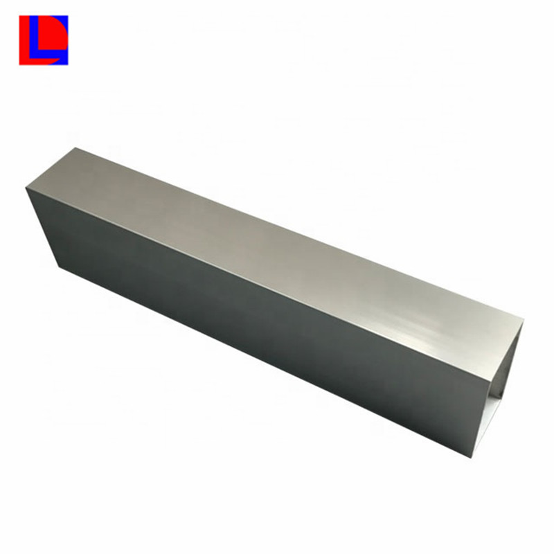 Aluminium eloxiertes rundes / rechteckiges / quadratisches Rohr aus extrudiertem Aluminiumrohr