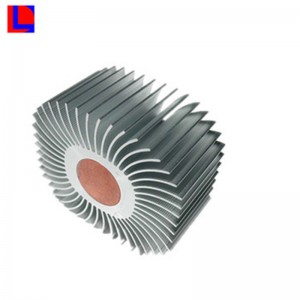 Aluminiumlegierung verdrängte geführte Kühlkörpergehäuse