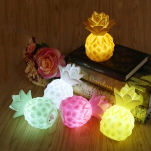 led - vinyl - ananas - spiel requisiten led nachtlicht tabelle schlafzimmer dekorative baby scheinwerfer kinder \ 's lighting spielzeug als geschenk
