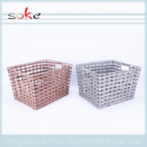 Handgemachter gesponnener Ablagekorb des heißen Verkaufsrattans