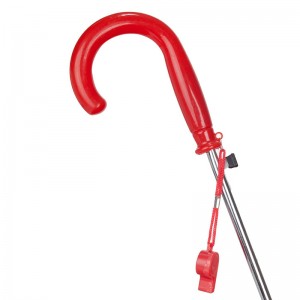 Im Freienkindmarschkäfermädchen kundenspezifischer gerader Regenschirm der Kinder