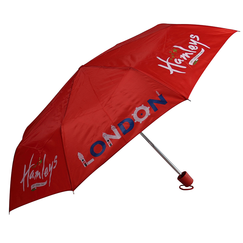 Regenschirm benutzerdefinierte drucken Großhandel Werbeartikel Förderung 3-fach Regenschirm