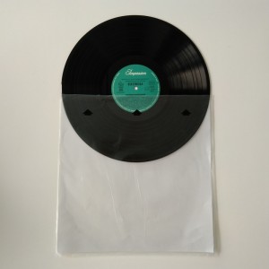 12 Antistatische Reispapier-LP-Innenhülle mit individuellem Logo-Druck